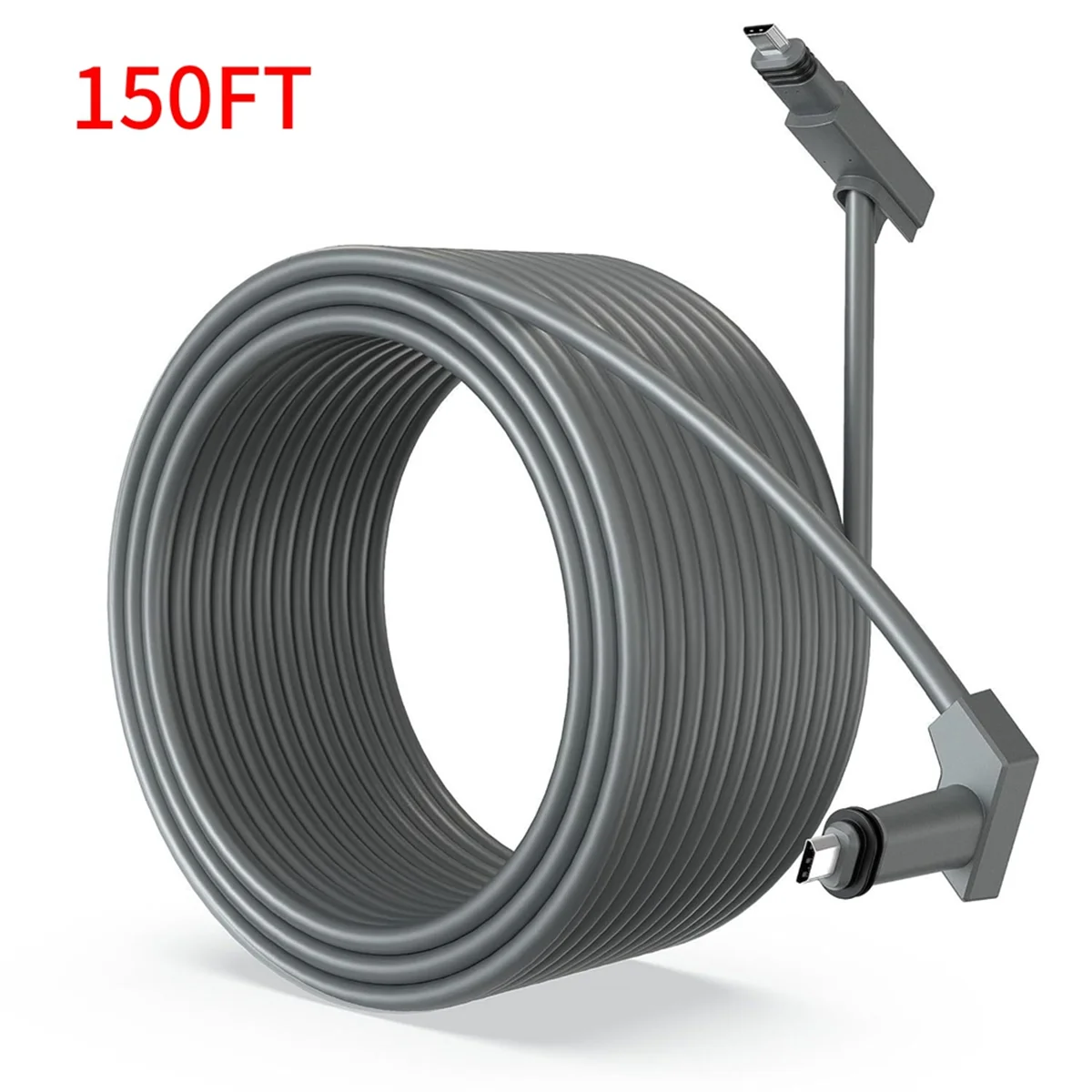 150 FT Replacement Cable for Starlink Rectangular Satellite V2 Cable 1000Mbps Indoor/Outdoor Heat Resistant Cable