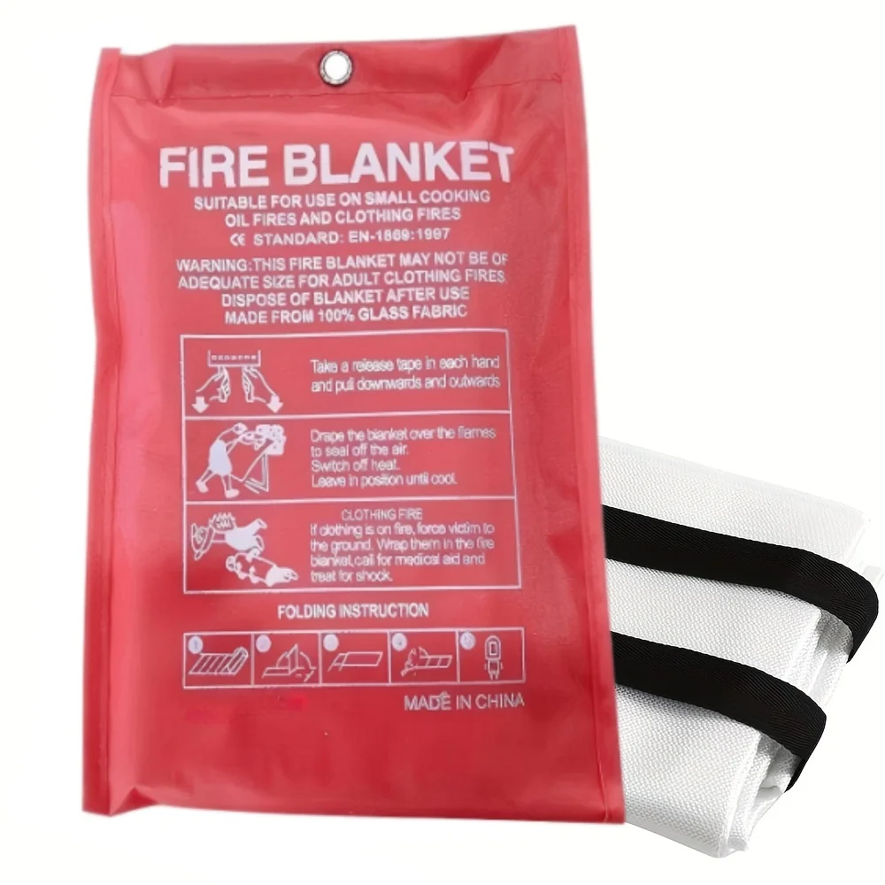 Koc przeciwpożarowy / Koc do g – Fire Blanket Kitchen recenzja i cena