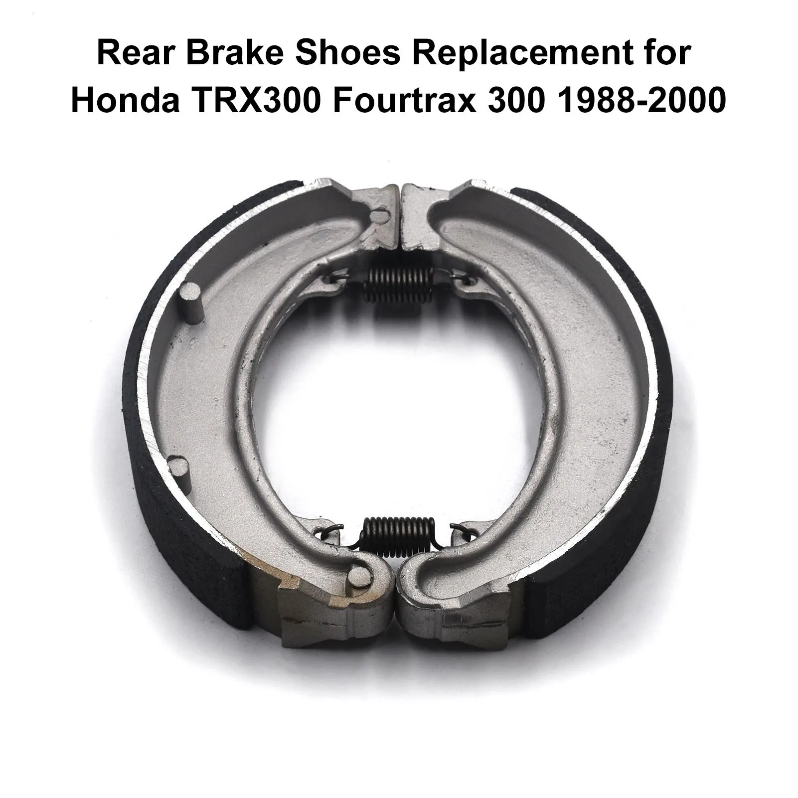 Rear Brake Shoes Replacement for Honda TRX300 Fourtrax 300 1988-2000