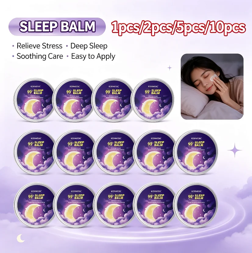 15g KORME SIC Lavender Deep Sleep Cream with Essential Oil Pillow Spray for Better Sleep Natural Relaxing Sleep Aid