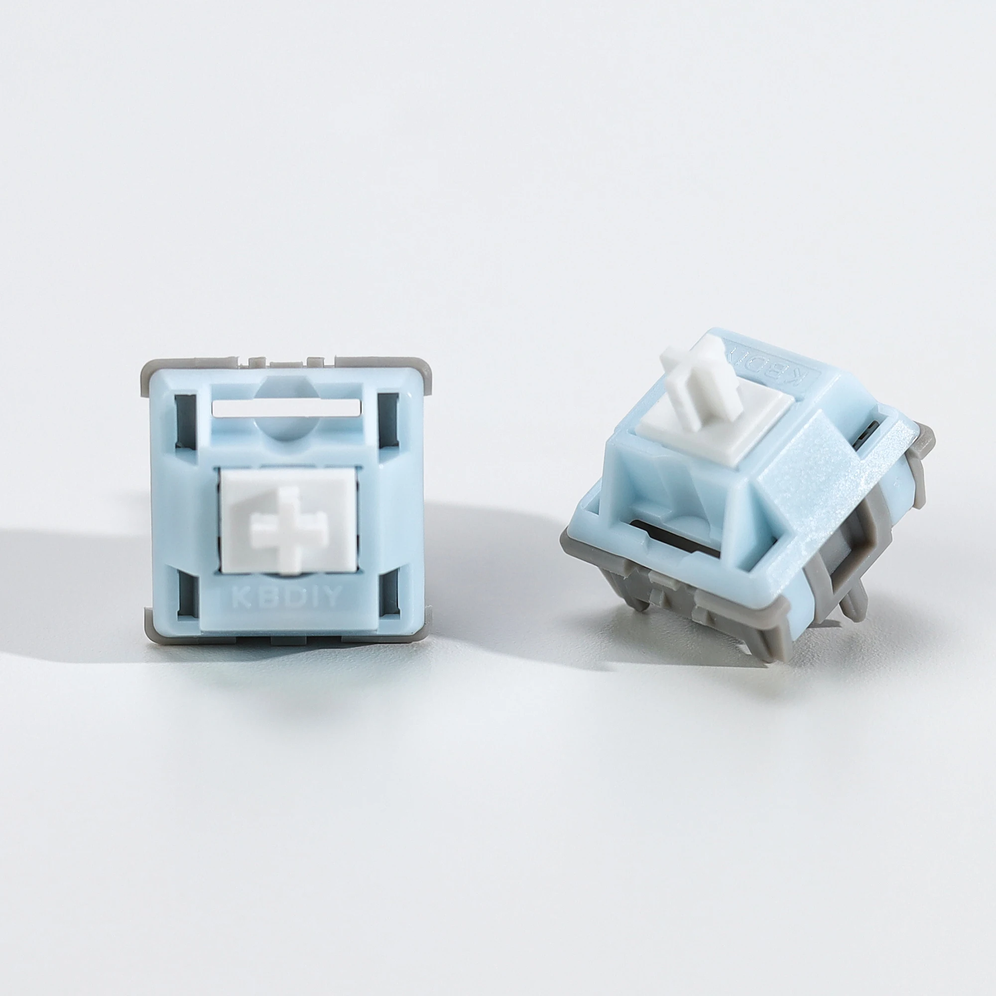 KBDiy Linear Silent Switch Jarvis JJ 5-PIN 47gf vorgeschmierte POM Creamy Switches für individuelle DIY 60% Gaming mechanische Tastatur Aula – Detail 12