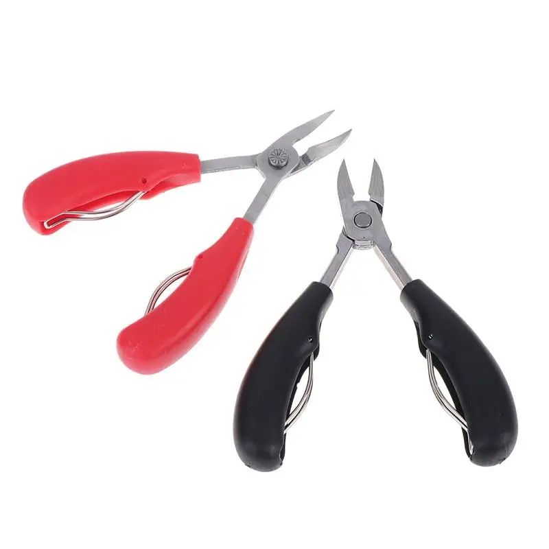 Ingrown Toenail Clipper Stainless Steel Sharp Curved Jaw Cutter Anti Slip Handle Pedicure Tool For Home Salon Foot Nail Trimmin