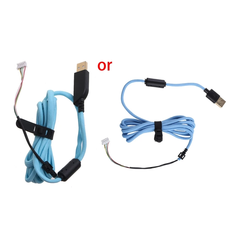 DN59 لـ ZOWIE FK-B ZA-B ماوس مظلة ناعمة حبل كابل حبل نايلون سلك الفئران