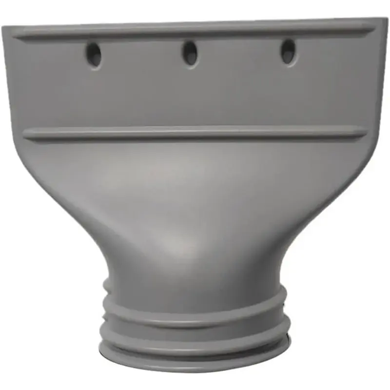 

B84B-Flat Nozzle Portable Air Conditioner Window Exhaust Duct Pipe Hose Interface Connector Versatile Flat Hose Adapter