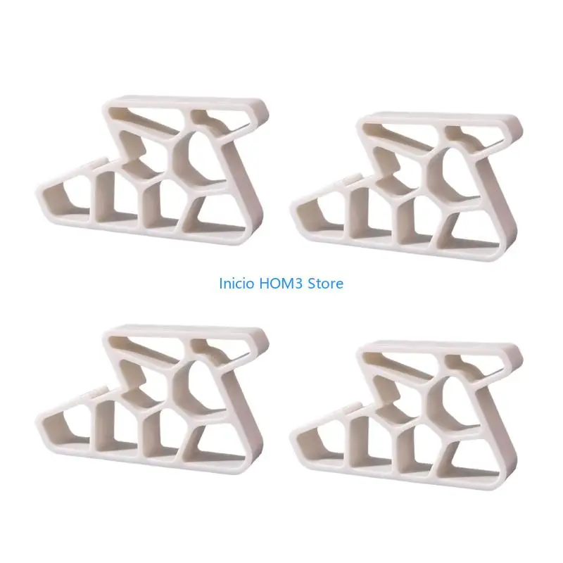 A5YD 4Pcs Heavy Duty Door Stoppers Nonslip Balcony Easy Installation Window Door Wedges