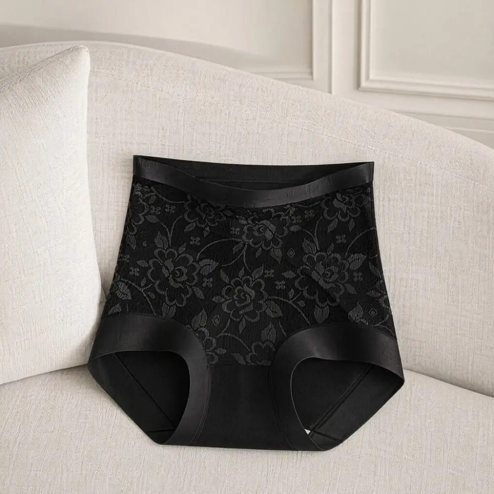Jacquard Flower Postpartum Body Shaper Shapewear High Waist Butt Lifter Underpants Shape Control Belly Contracting