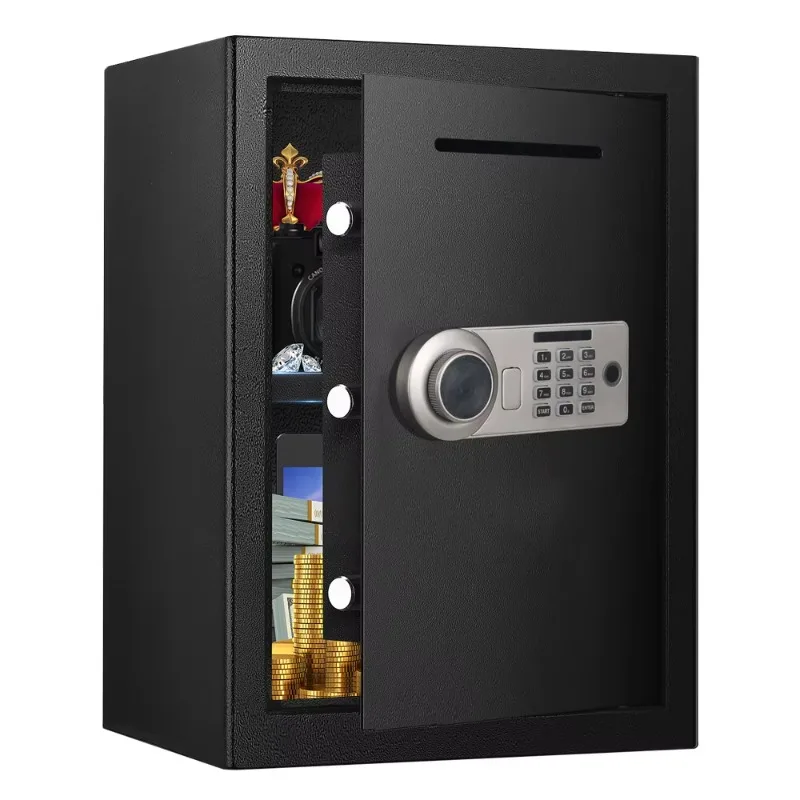 Safety Box Hotel Locker with Password Fingerprint Hiding Office Hotel Home Safes Box with WIFI  Key Caja Fuerte Caja Segura