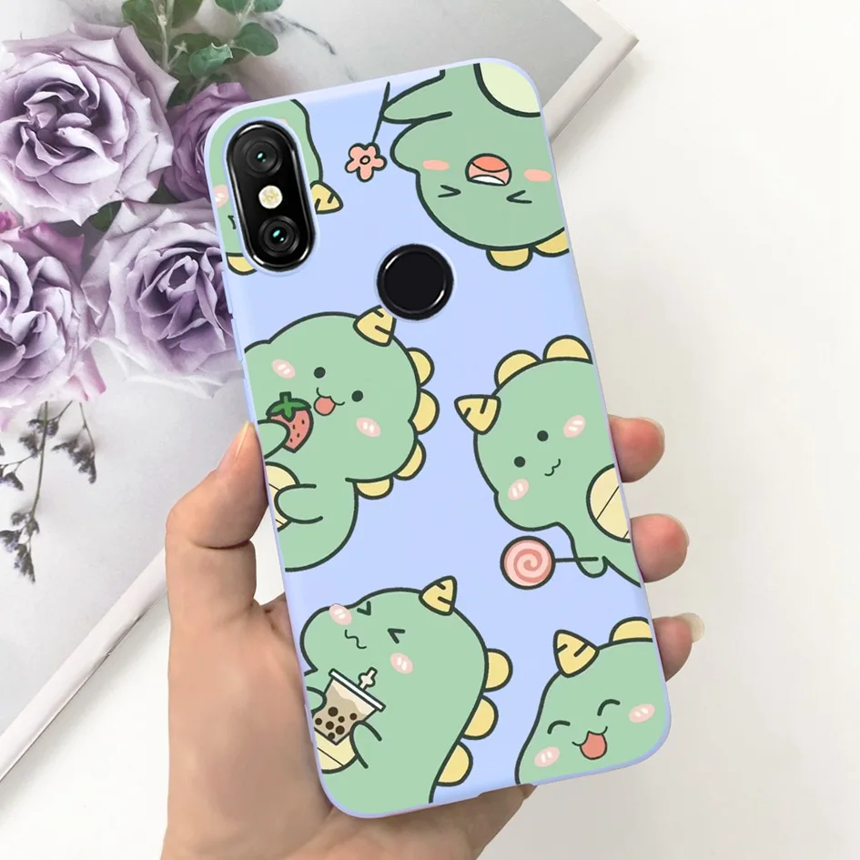 حافظة رائد فضاء لطيفة لهاتف Xiaomi Redmi Note 5 6 Pro غطاء من السيليكون الناعم لهاتف Xiaomi Redmi Note 6 Pro Funda Note6 Note5 المصد #5