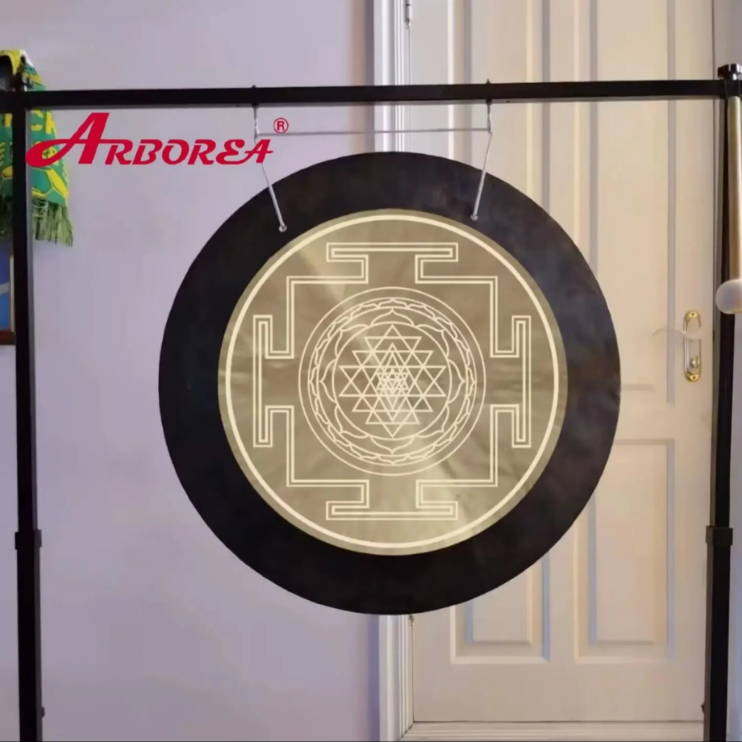 Sri Yantra, Deep Wave  Wind Feng GONG, Long Vibration, 24Inch, 60cm, Classic