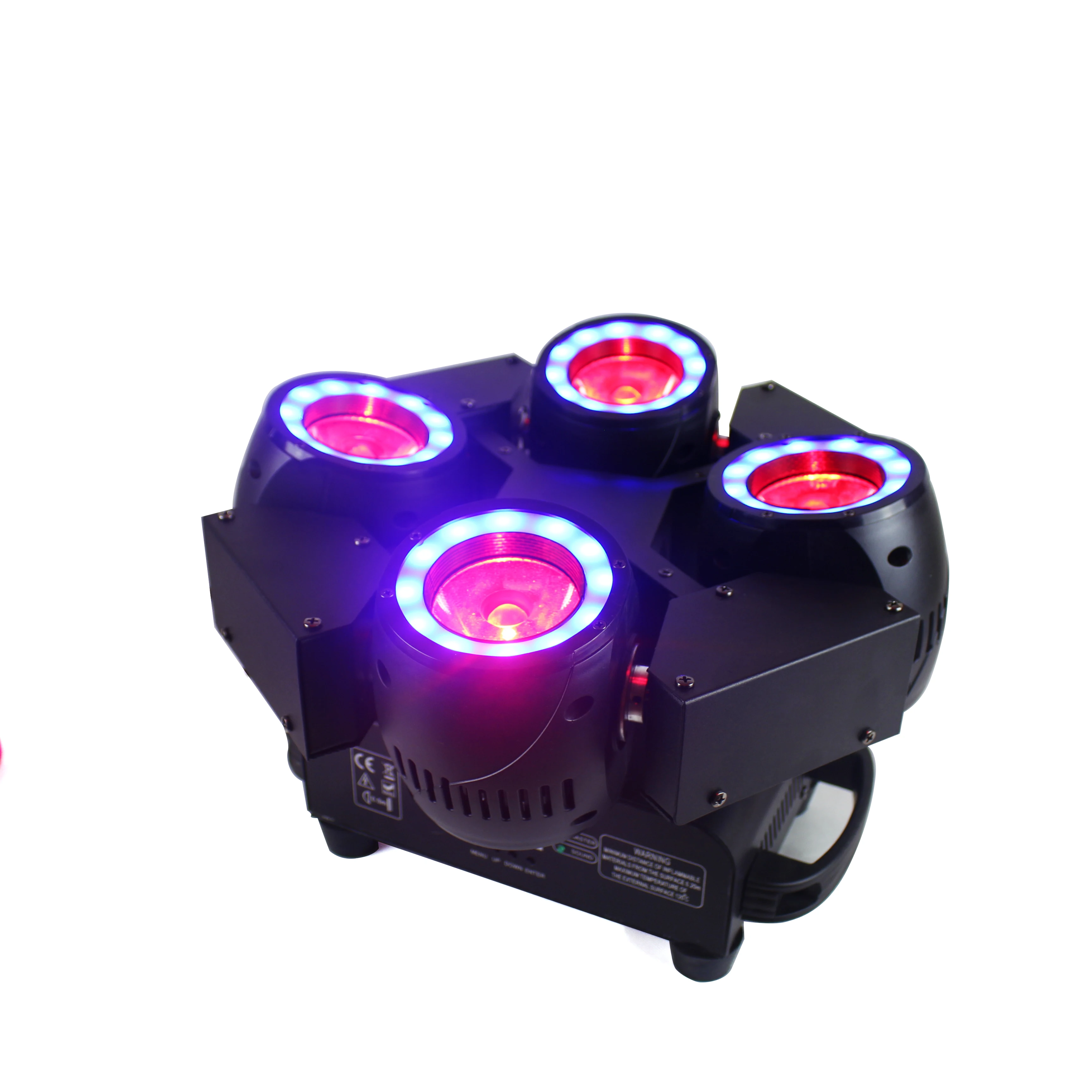 New arrival rgbw lower led beam light luce de navidad led disco light