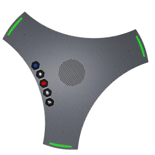 Imagen 2 del producto Micrófono ELECT-Omni direccional, altavoz portátil para conferencias, radio de recogida de 5M, micrófono en cascada USB inalámbrico Bluetooth