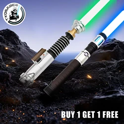 TXQ LUKE ROTJ Skywalker Proffie Glow NEO SNV4 Smooth Swing Heavy Dueling Lightsaber Blaster Metal Toys Cosplay Gift Laser