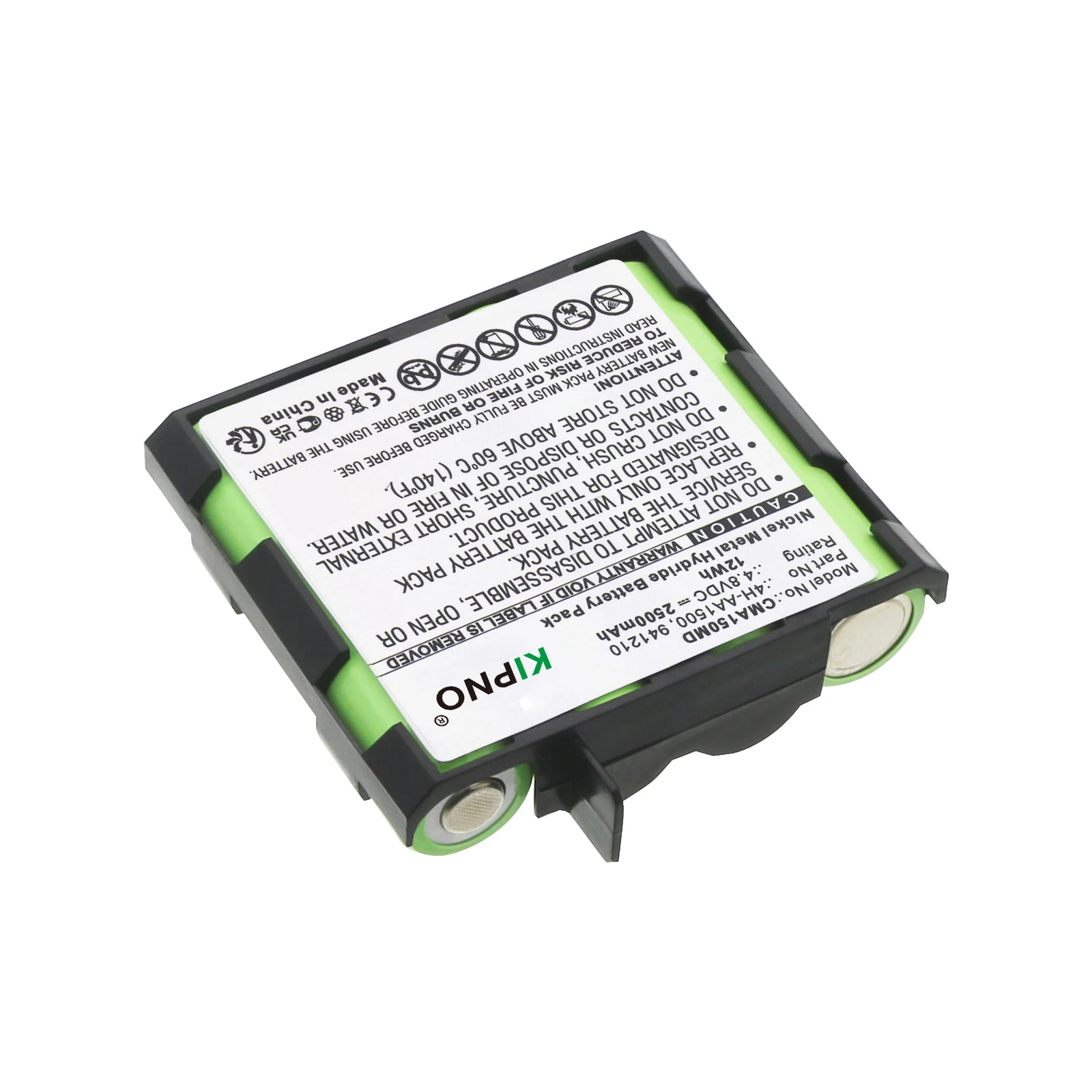 

KIPNO Replacement Battery for Cmpex,Mi-Sport,MI-Fitness,Runner ,Enegry Mi-Ready,Vitality,4H-AA1500,941210 ,Medical-2500mAh