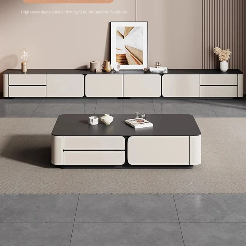 

Italian Minimalist Tv Stand Vintage Coffee Table Shelf Luxury Tv Stand Living Room Modern Stojaki Telewizyjne Home Furniture