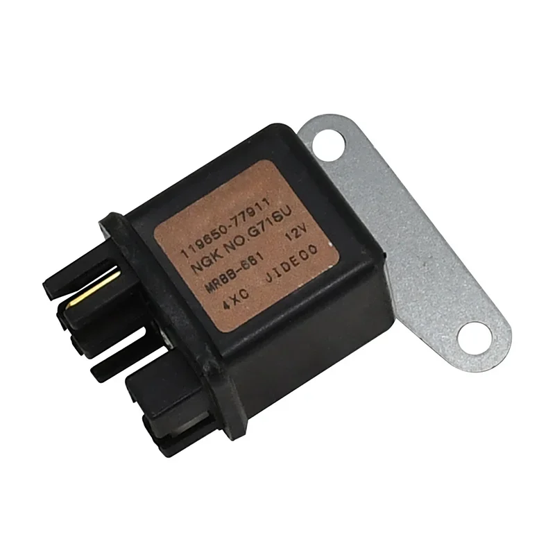 YM119650-77911 119650-77910 Glow Plug Safe Relay 119650-77911 12V Compatible with Daewoo DH60-7 Compatible with Volvo