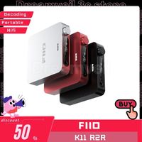 Fiio K11 R2R Hifi Eaephone Portable Power Amplifier Dsd Desktop Decoding Headphone Amplifier Lossless Accessory Custom Gifts