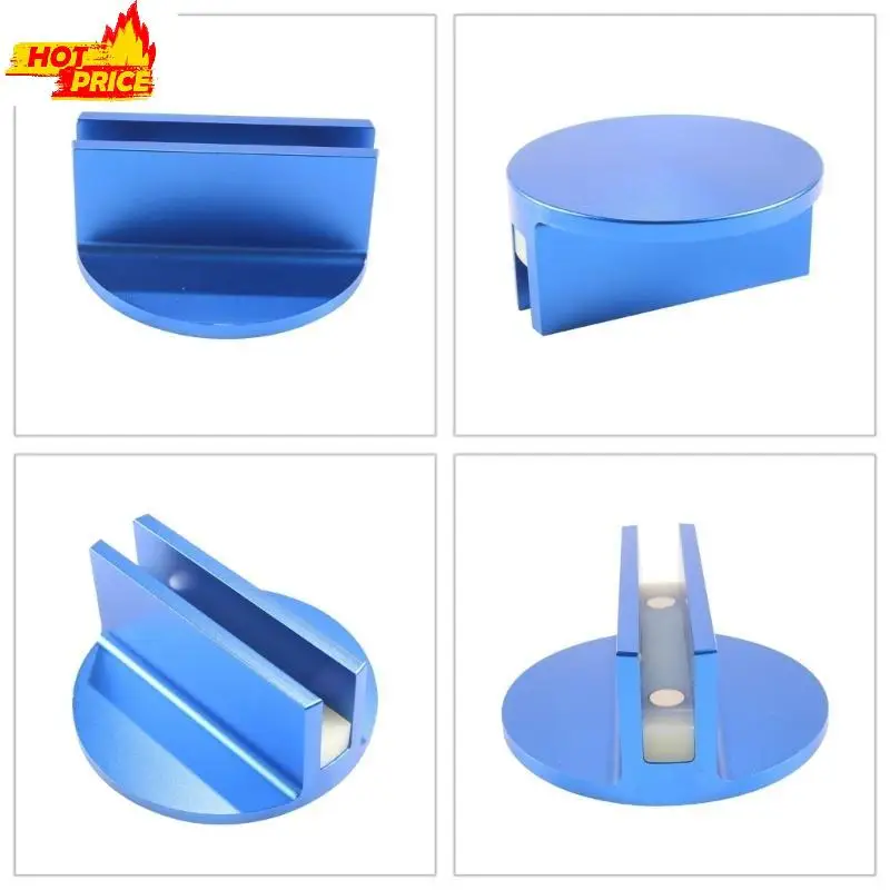 Professional Pad Adapter for Car Grooved & Adjustable Aluminum Pad Heavy Duty Slotted Lift Pad for Car