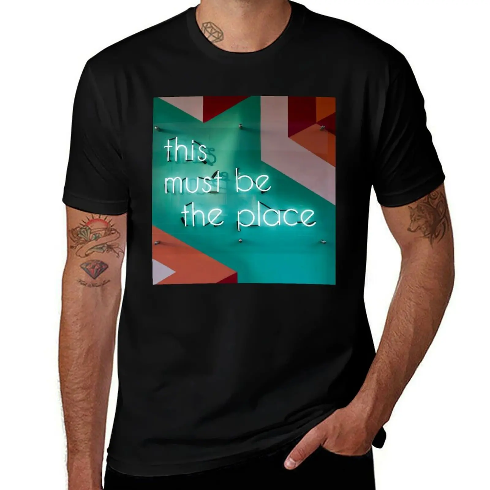 This Must Be The Place T-Shirt Performance Workout Short Sleeve Tee T-Shirt