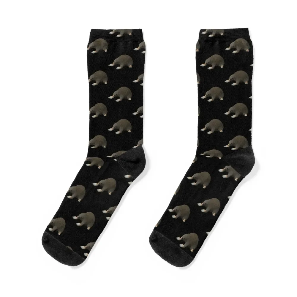 2007scape Giant Mole Socks cute luxe Thermal man winter Boy Socks Women's