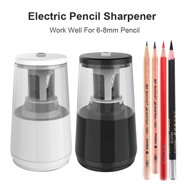 One Piece with Automatic Electric Pencil Sharpener Suitable for Back-to-school Gifts Colored Pencil Sharpener Machinery for Of