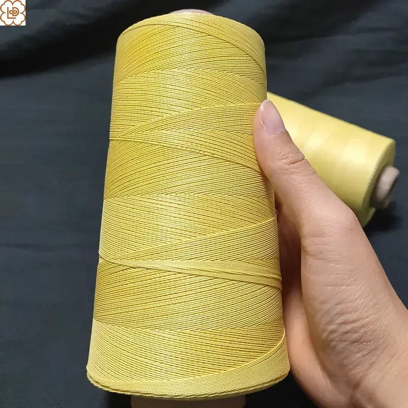 400D/3 Aramid 1414 Sewing Thread Kevlar Flame Retardant Sewing Thread High Temperature Resistance 560 Degrees Fireproof Thread
