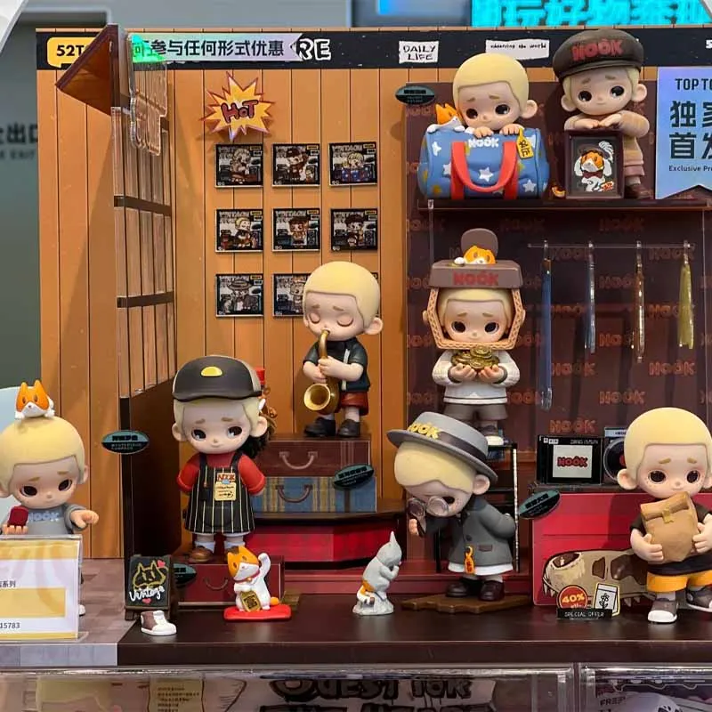 

Nook Adventure Vintage Store Series Blind Box Cartoon Doll Handmade Desktop Ornament Surprise Trendy Play Vinyl Blind Box Toy Gi