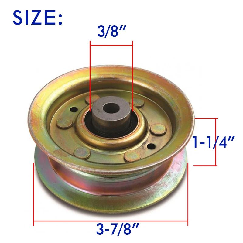 1Pc Lawn Mower Pulley Single Slot 42\