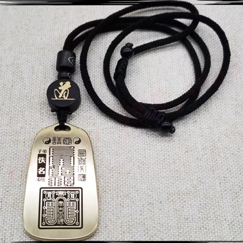 Customized, Fuxi pendant, founder of Taiji Bagua culture, men's and women's necklaces, car keychain pendant, auspicious