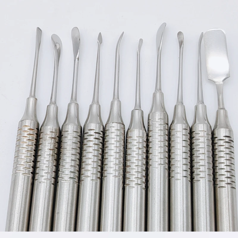 

Double Ends Dental Instrument Periosteal Separator Implant Membrane Stripper Gingival Exfoliation Scaler Dentist Surgery Tools