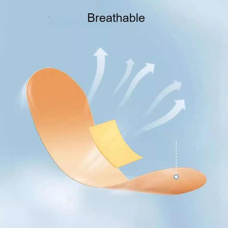 100 pz/set cerotto in tessuto non tessuto traspirante cerotto per medicazione per cerotti di primo soccorso bende adesive