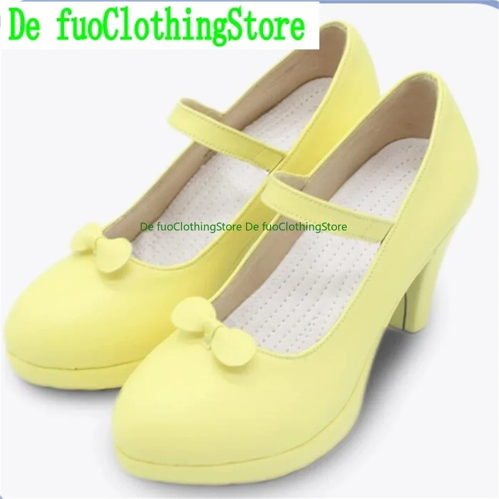 KAngel NEEDY GIRL OVERDOSE Cosplay Shoes Boots Game Anime Party Halloween Christmas DefuoClothing Shoes Store