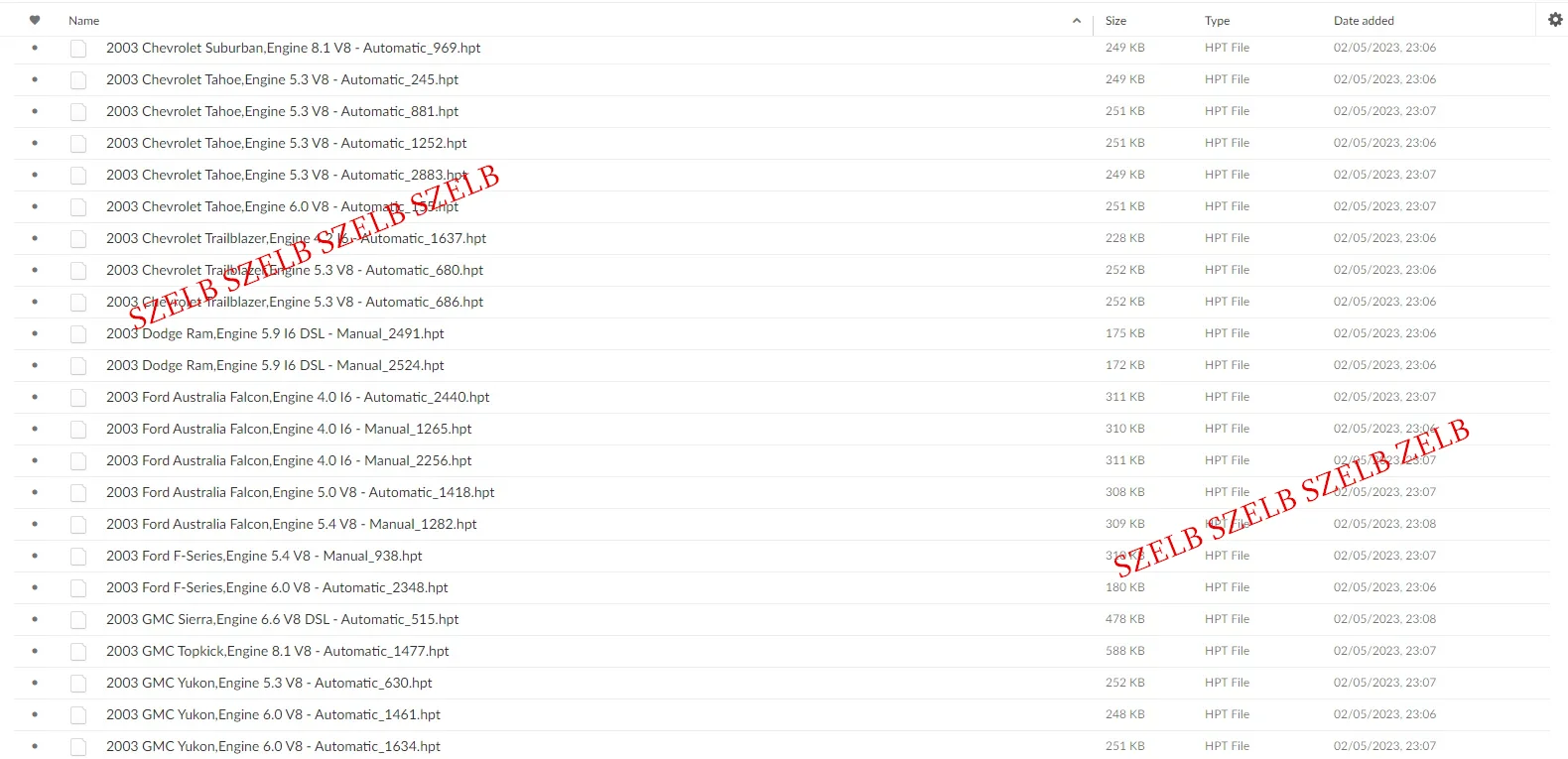 2025 Hot HPT Tune Repository 3500 FILES + hpt to bin Converter مع keygen الملفات المعدلة فتح موالف Hpt Raw Edit غير محدود