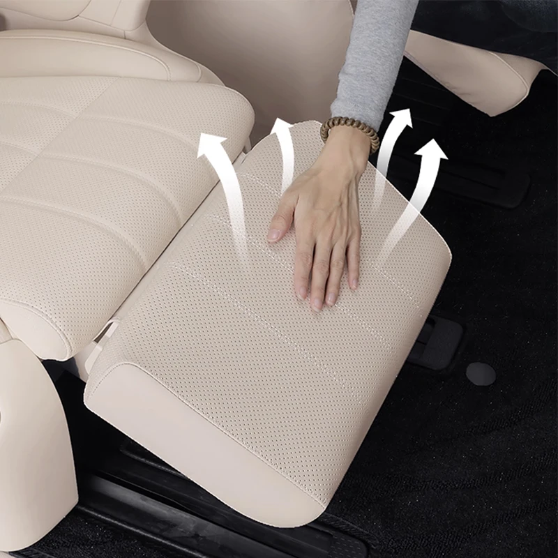 For Voyah Dream 2025 2026 Second Row Electric Leg Rest Leather Protective Cover Interior Accessories