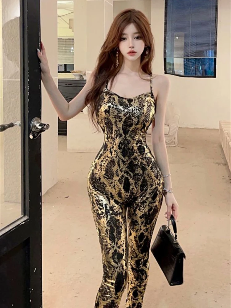 

Strapless Women Fashion Sexy Spaghetti Straps Skinny Jumpsuit Lace Up Backless Slim Club Party Overalls Casual Rompers