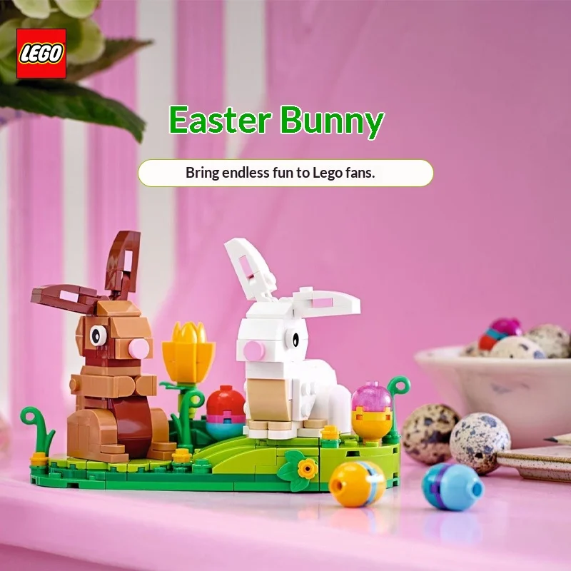 

Lego Building Blocks Festival Series 40523 Easter Bunny Boys and Girls Children's Puzzle Building Blocks Toy Gift
