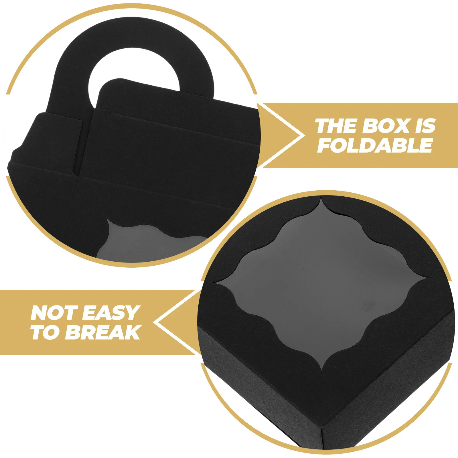 

25pcs Wine Bottle Hanger Box With Window Paper Gift Boxes For Storage Holder Favor Packaging Decorative Bottle Boxes