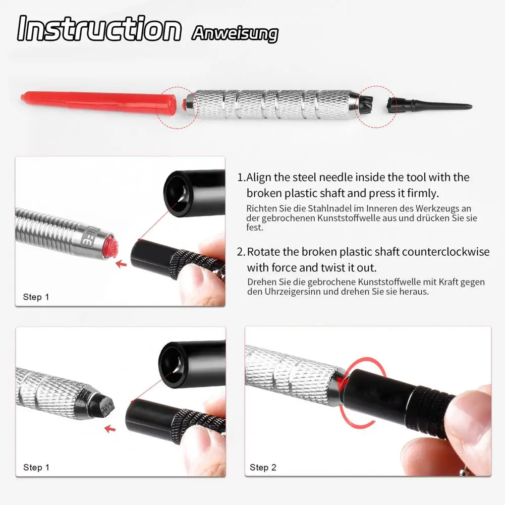 Picture 4: Broken Shaft Removal Tool Broken Dart Tip Extractor Dart Point Puller Repair Accessory Dart Extractor For Steel And Soft Darts