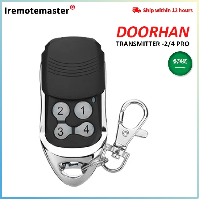 

For DOORHAN Garage Remote Control Gate 433MHz TRANSMITTER 2PRO 4PRO DOORHAN Keychain for Barrier keyfob