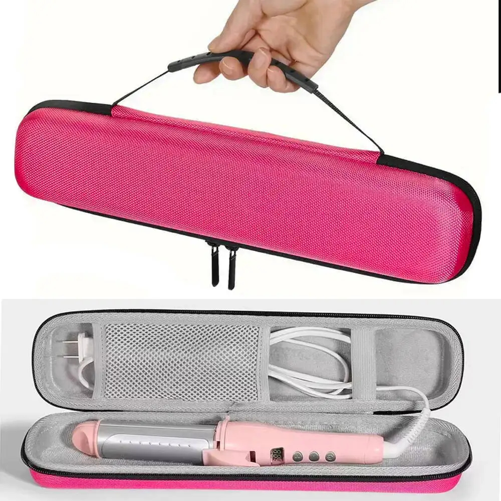 Portable Storage Bag for Hair Straighteners Curling Irons Hair Rollers Hair Straightener Storage Bag Travel Carrying Empty Case view 6