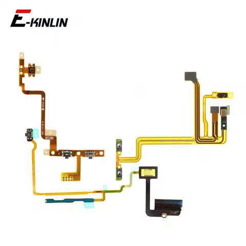 Power ON OFF Volume Key Button Switch Flex Cable Ribbon For iPod Touch 2 3 4 5 Nano 6 7