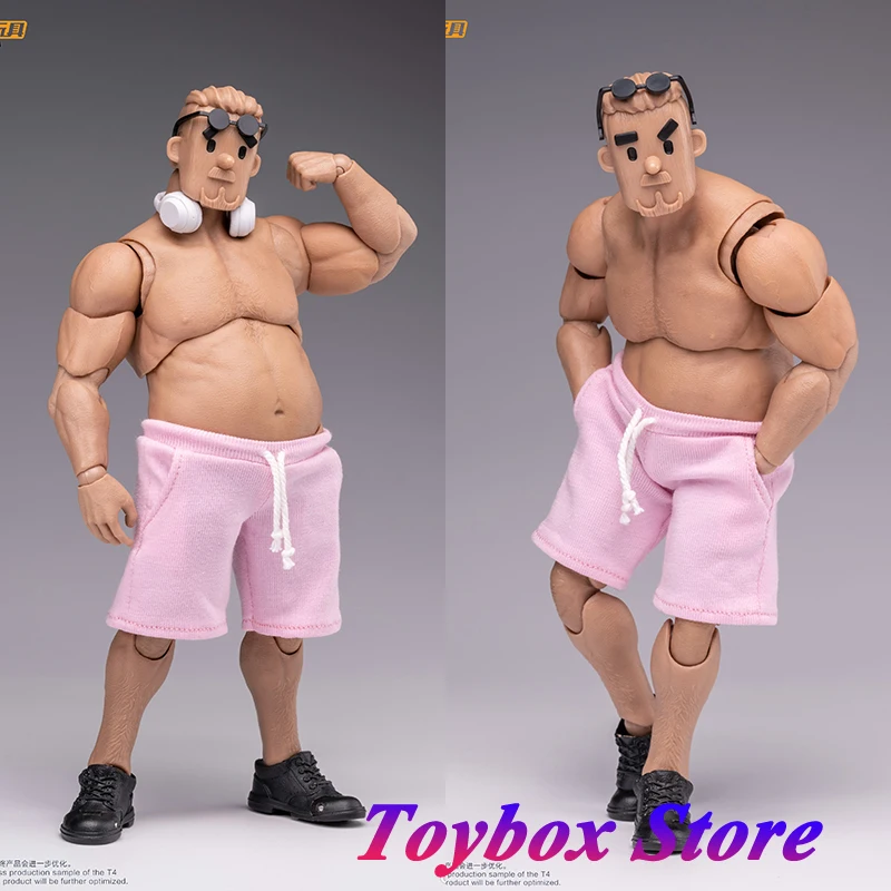 

Gianthead NOTTAA Pre-sale NT-03 Connected Neck NT-03S Disconnect Neck 1/12 Middle Age Man Body Big Belly Movable Model Toys