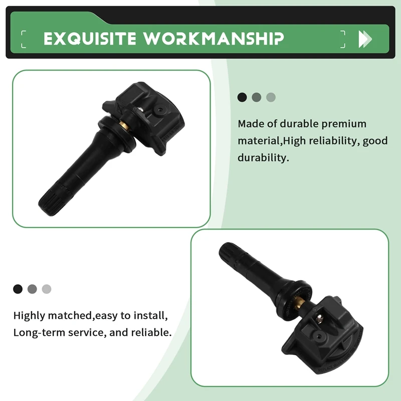 4PCS Neue Reifendruck Überwachung System TPMS Sensor Für Nissan X-Trail 315Mhz 40700-6RA0A 407006 RA0A-T45C