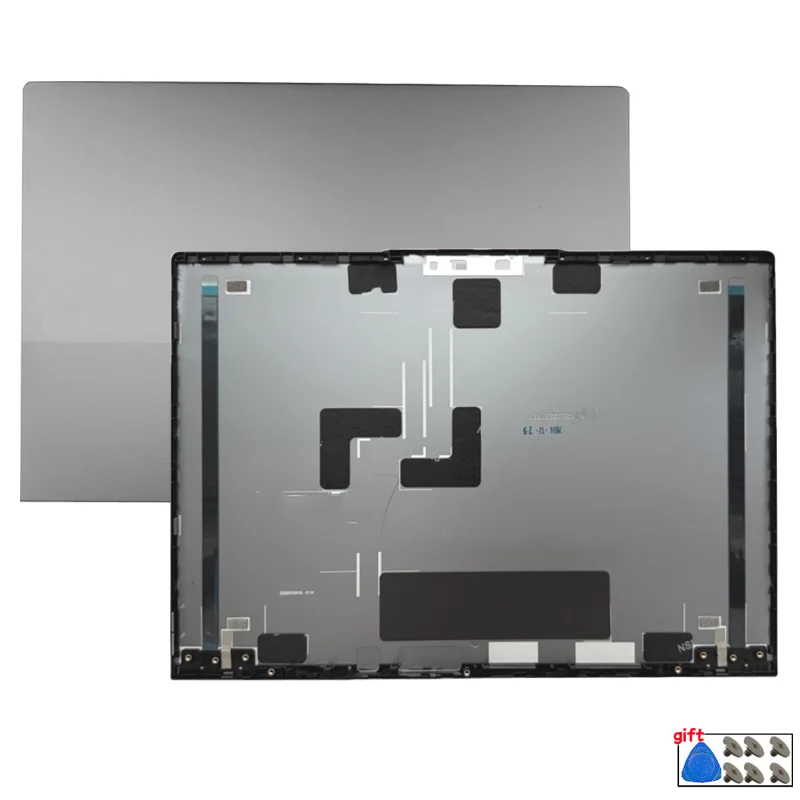 For ThinkBook 14 G6 G7 IRL IML ABP Rear Lid Back Cover Front Beze Keyboard Palmrest Bottom Case Silver Computer Accessorie Parts