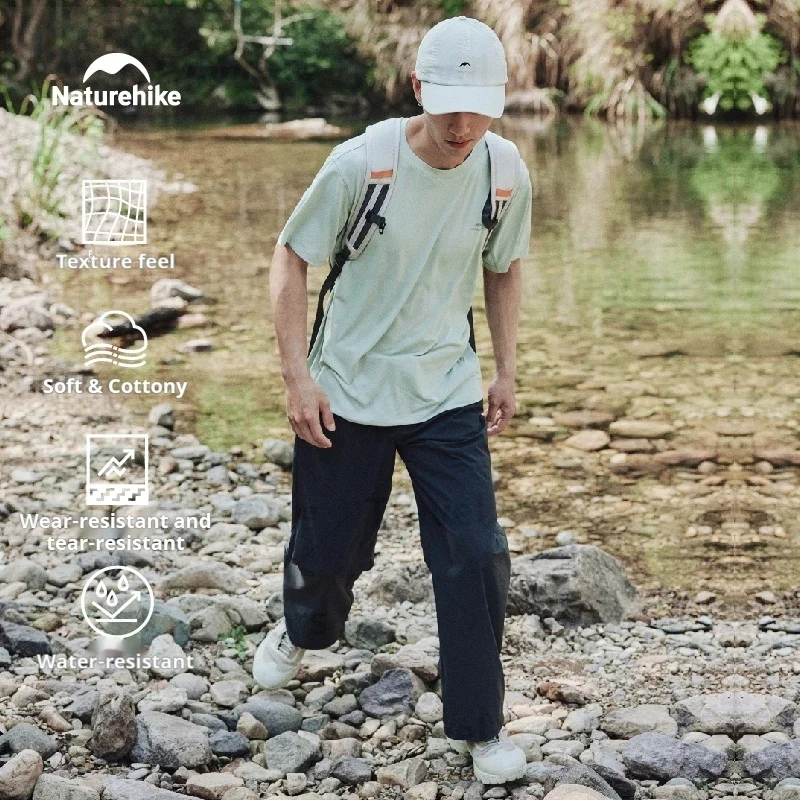 Naturehike Hiking Pant Ultralight Casual Loose Leg Paratrooper Work Pants Unisex Softshell Pants Casual Pant Waterproof Trousers
