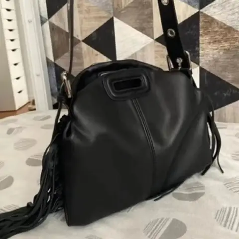 Högkvalitativ tofsväska Lady Messenger Bag Pu-läder Mode Damaxelväska Kvinnlig Crossbody-väska Sac A Main 10 best sales mästerkvalitet - №1