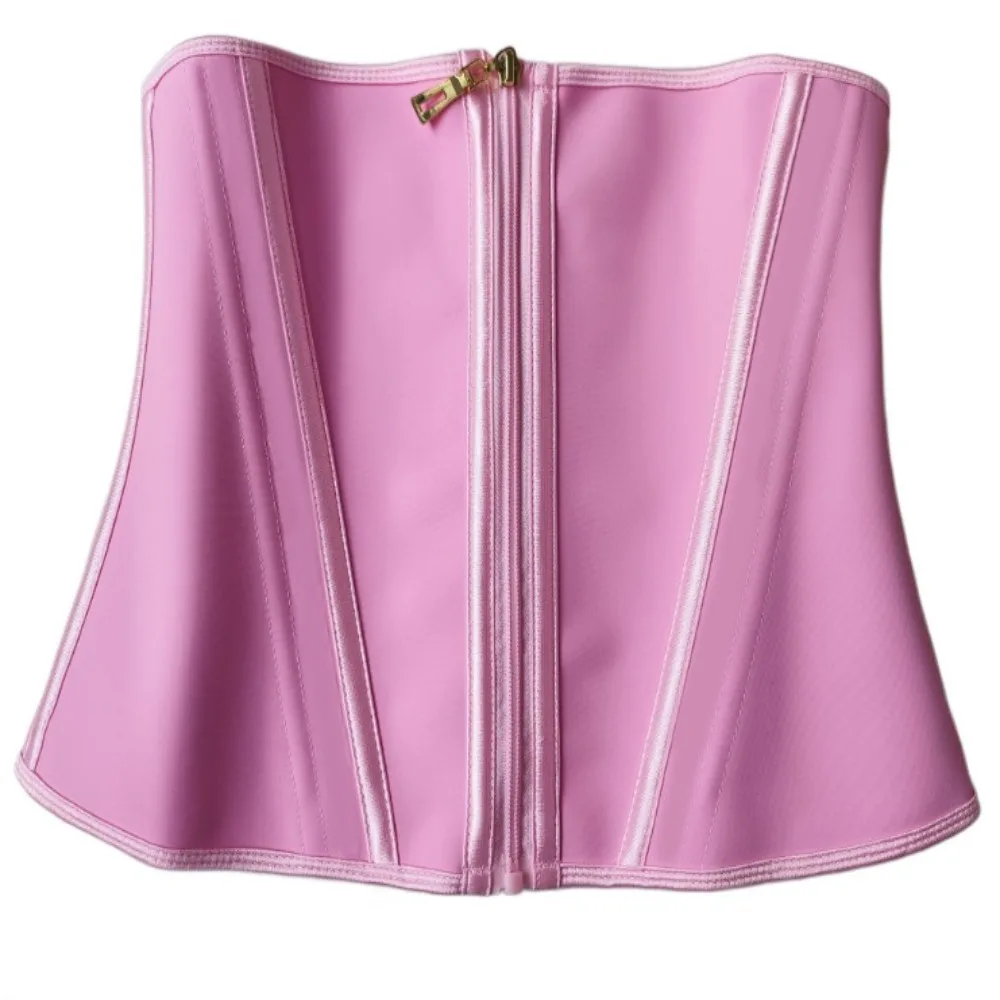 Waist Trainer Tummy Control Shapewear Seamless Tummy Control Women Fishbone Shapewear Belly Contracting Zipper Buckle