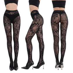 27 Styles Tights Women Stockings Sexy Lace Pantyhose Leggings Gothic Lolita Japanese Hollowed Out Thin Punk Retro Black Stocking