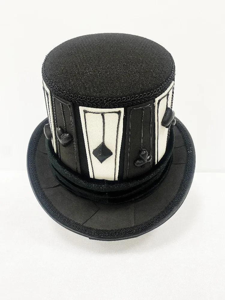 For Circus stage performance photography classical sculpture men's and women's top hats