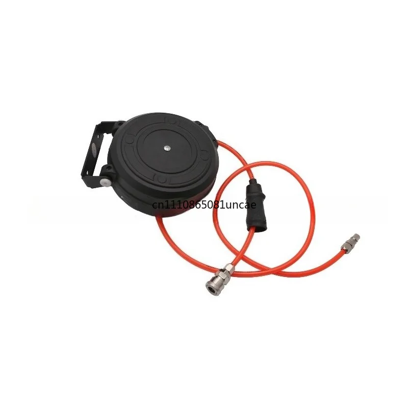 For  Mini Auto Retractable Air Hose Reel Sealed Automatic Recycling Air Tube Roller Pneumatic Workshop Tools Collection