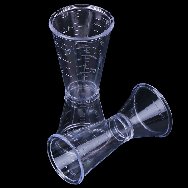 Transparent Drink Measurement tools Cocktail Measure Cup Bar Accessories